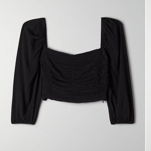 Aritzia Wilfred Lolita Blouse Size M